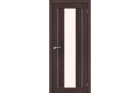 Межкомнатная дверь «Порта-25 alu», экошпон (цвет Wenge Veralinga)