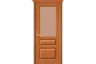 Межкомнатная дверь из массива «М-5», (цвет Т-05 Светлый лак)