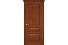 Межкомнатная дверь «М-5», массив сосны (цвет Т-05 Темный Лак)