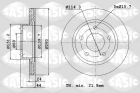 Тормозной диск арт: SASIC 6104017