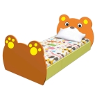 Кровать детская &quot;Медвежонок&quot; 143*74 см