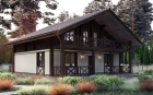 Проект деревянного скандинавского дома