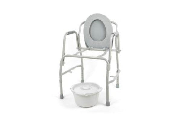 Туалет-стул с опускающимися подлокотниками 10583 