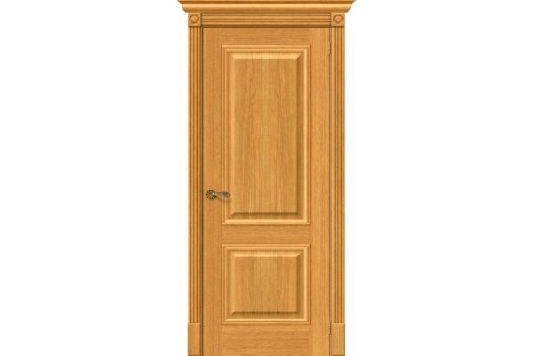Межкомнатная дверь «Вуд Классик-12», натуральный шпон (цвет Natur Oak)