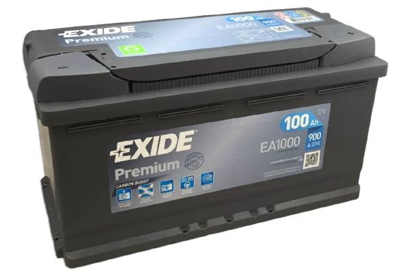 Стартерная аккумуляторная батарея арт: EXIDE _EA1000