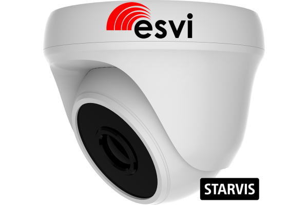 Купольная IP камера с аудио-входом для микрофона EVC-DL-SL20-A (2.8)(BV)  