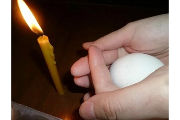 Снятие порчи яйцом по фото