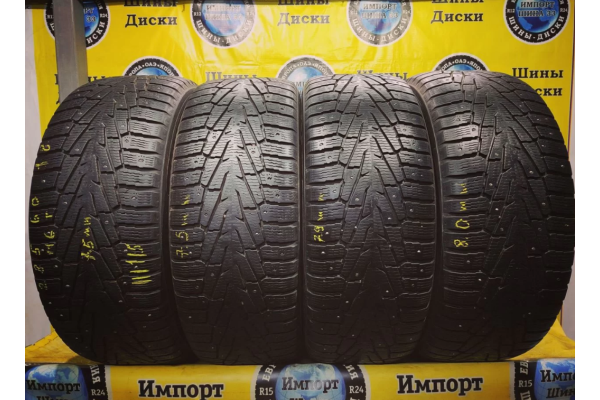 Зимние шины б/у Nokian Tyres Hakkapeliitta 7 SUV 285/60 R18 116T шипованные