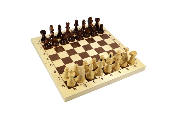 Игра настольная Шахматы Десятое королевство походные деревянные, с доской 29*29см