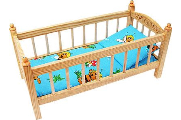 Кроватка деревянная большая ТД Дворики