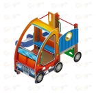 Детский игровой комплекс для дачи «Машинка с горкой 1» ДИК 1.03.1.01  Н 750
