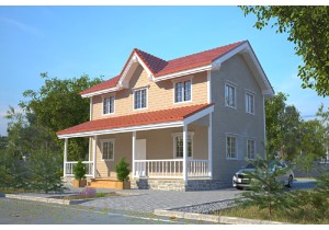 Строительство каркасно-щитового дома до 200 кв.м