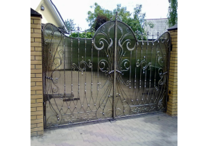 Недорогие кованые ворота