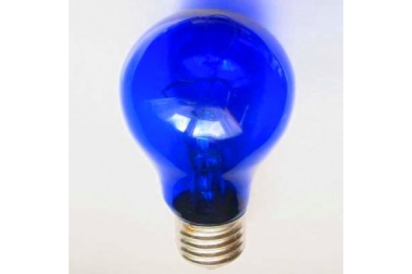 Лампа для рефлектора синяя А55(100)230-60