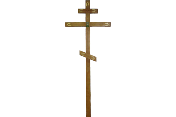 Крест деревянный узкий