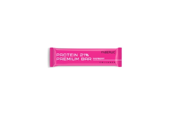 Протеиновый батончик Protein Premium Bar со вкусом малины