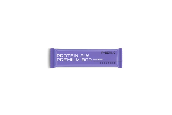 Протеиновый батончик Protein Premium Bar со вкусом черники