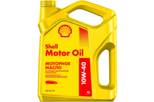 Масло моторное Shell Motor Oil 10W-40 полусинтетическое