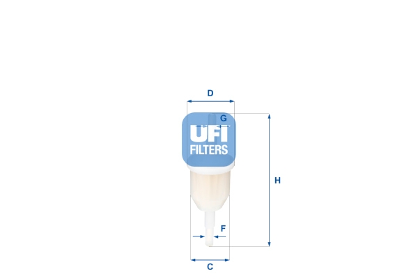 Топливный фильтр арт: UFI 31.009.00