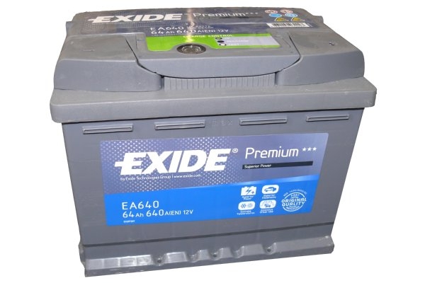 Стартерная аккумуляторная батарея арт: EXIDE _EA640