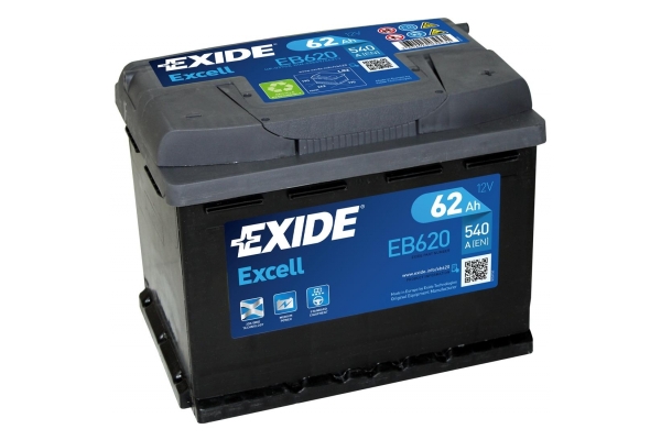 Стартерная аккумуляторная батарея арт: EXIDE _EB620