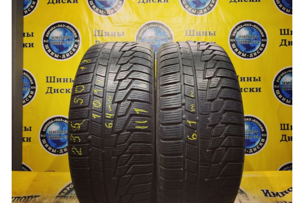 Зимние шины б/у Nokian Tyres WR G2 235/50 R18 101V (липучка)