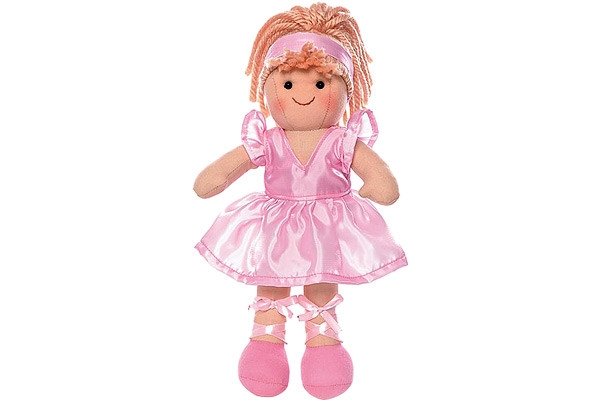 Кукла мягкая МАРТА-БАЛЕРИНА в розовом Teddykompaniet