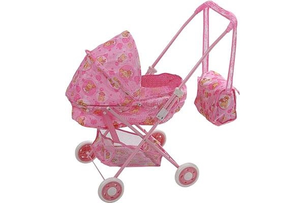 Кукольная коляска с сумкой Fei Li Toys