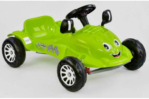 Педальная машина Малыш ХЕРБИ Herby Car зеленый Pilsan