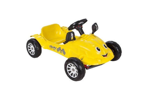 Педальная машина Малыш ХЕРБИ Herby Car желтый Pilsan
