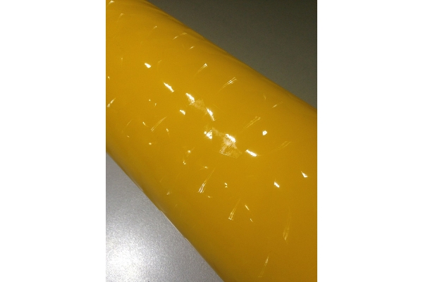 Пленка 4D Желтый "карбон" (ширина 1,5м)