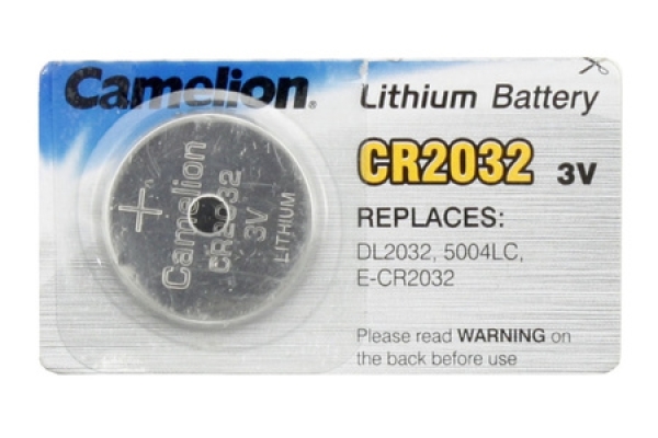 Батарейка CR 2032 Camelion Lithium BL-1 (1шт)