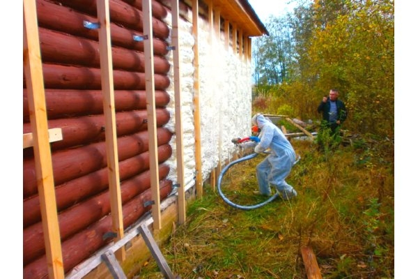 Утепление деревянных домов