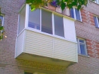 Остекление балконов в кирпичном доме