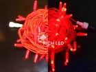 Светодиодная гирлянда Нить 24В, IP65, красная