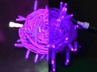 Светодиодная гирлянда Нить 24В, IP65, фиолетовая