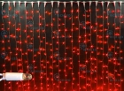 Светодиодный занавес LED, красный