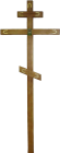 Крест деревянный узкий