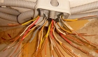Прокладка кабеля/провода групповых сетей ( сеч. 0,5-2,5 мм2,а также слаботочного (компьютер/телефон/охранка/телевидение/видеонаблюдение) в коробе/лотке
