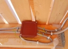 Прокладка кабеля/провода питающих сетей ( сеч.50-70 мм2 ) в коробе/лотке