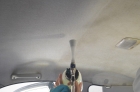 Химчистка потолка автомобиля
