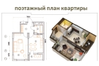 Поэтажный план квартиры