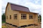 Проект деревянного дома из бруса с пристройкой