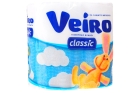 Бумага туалетная VEIRO CLASSIC 2-сл, 17.5м 