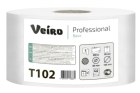Бумага туалетная VEIRO Professional Comfort на втулке,бабина 1-сл, 180м