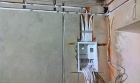 Монтаж электропроводки в квартире 40 м2