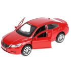 Инерционная металлическая модель - Honda Accord 12см, открываются двери, красный