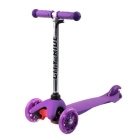 Самокат City-Ride XD4 с регулируемой алюминиевой ручкой, колеса светятся, фиолетовый