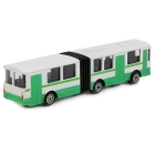 Машина &quot;Технопарк&quot; Автобус/троллейбус с гармошкой 12 см арт.SB-17-31-BLC