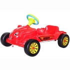 Машина педальная Herbi с музыкальным рулем Orion Toys Красный